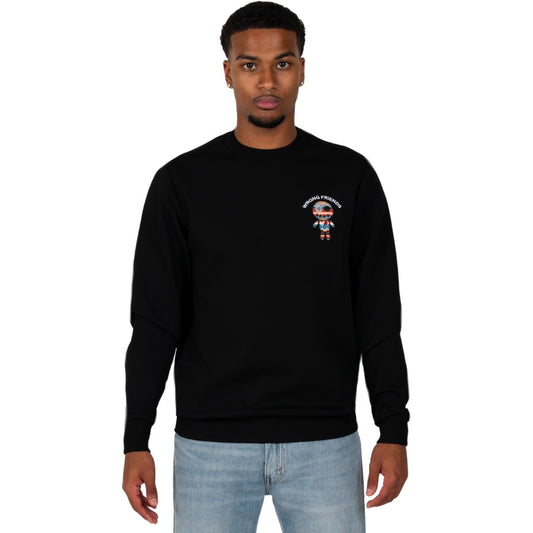 WRONG FRIENDS SAN BENITO SWEATER SWEATERS BLACK