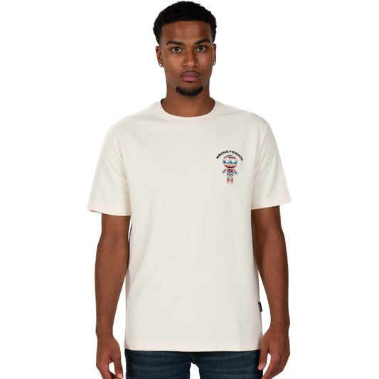 WRONG FRIENDS SAN BENITO T-SHIRT T-SHIRTS BEIGE