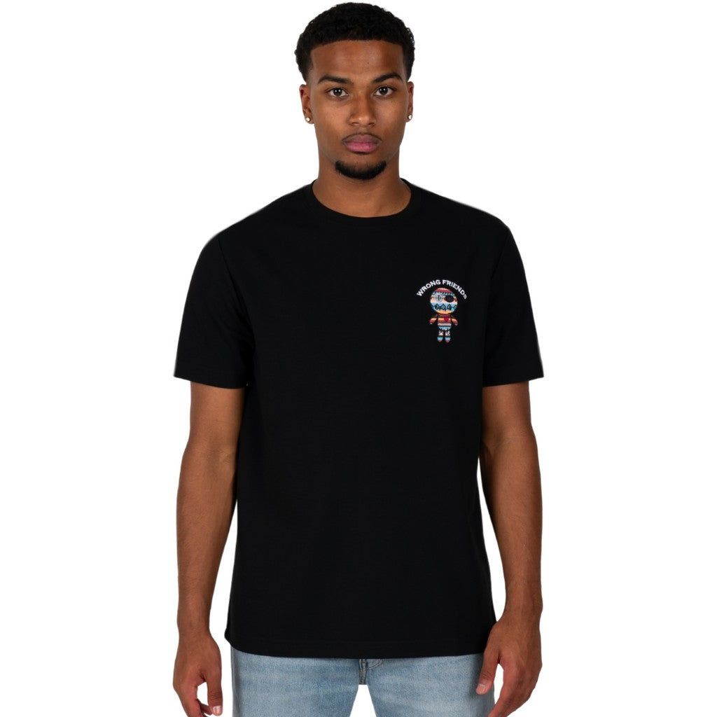 WRONG FRIENDS SAN BENITO T-SHIRT T-SHIRTS BLACK