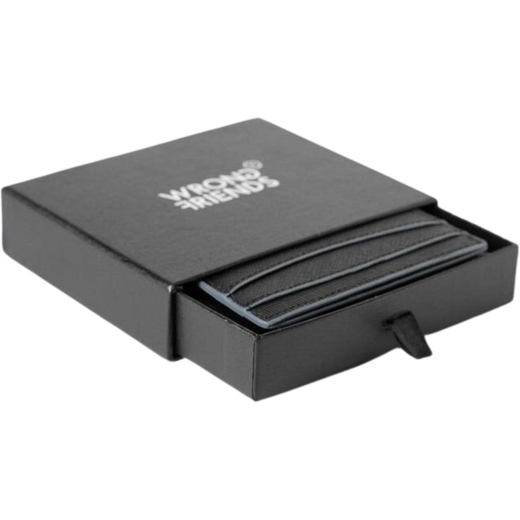 WRONG FRIENDS SAN REMO CARDHOLDER ACCESSORIES BLACK/NARDO GREY