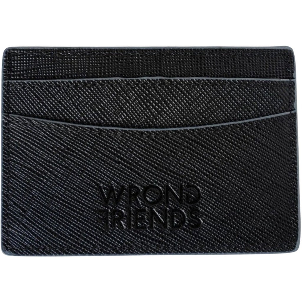 WRONG FRIENDS SAN REMO CARDHOLDER ACCESSORIES BLACK/NARDO GREY