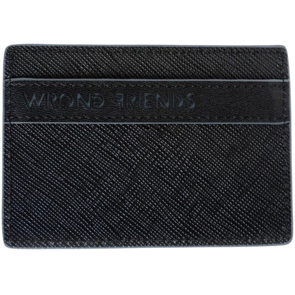 WRONG FRIENDS SAN REMO CARDHOLDER ACCESSORIES BLACK/NARDO GREY