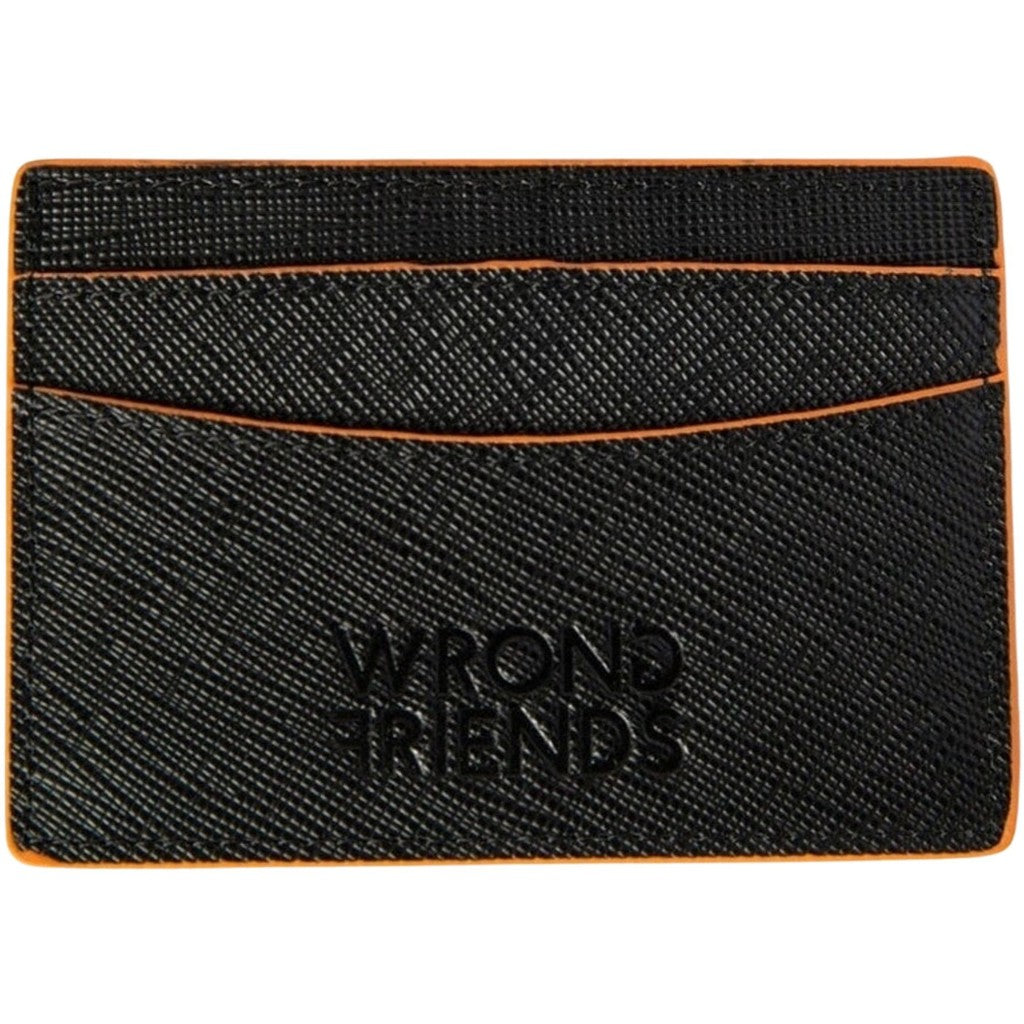 WRONG FRIENDS SAN REMO CARDHOLDER ACCESSORIES BLACK/ORANGE