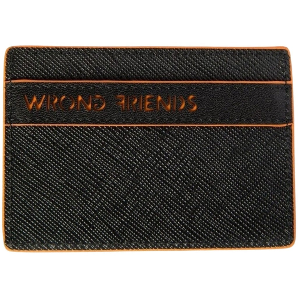 WRONG FRIENDS SAN REMO CARDHOLDER ACCESSORIES BLACK/ORANGE