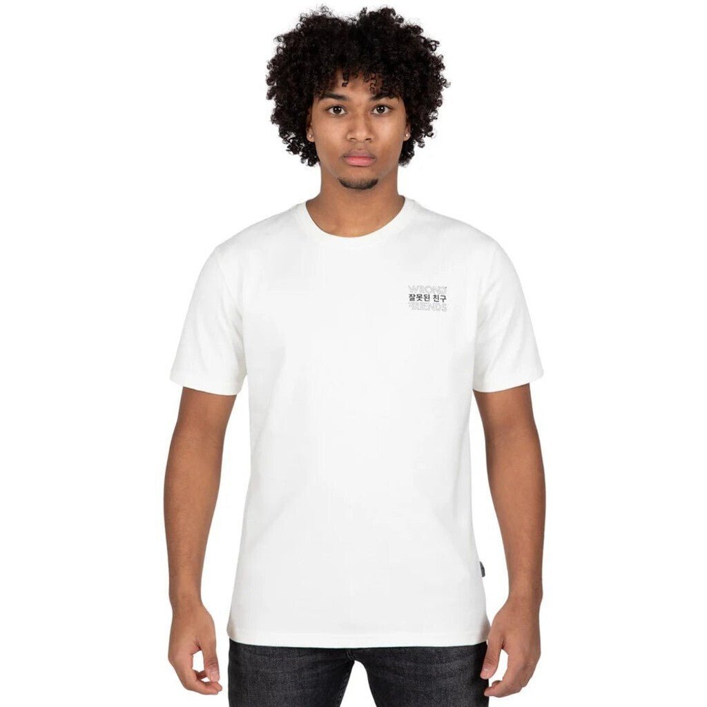 SEOUL T - SHIRT - COCONUT WHITE - WRONG FRIENDS