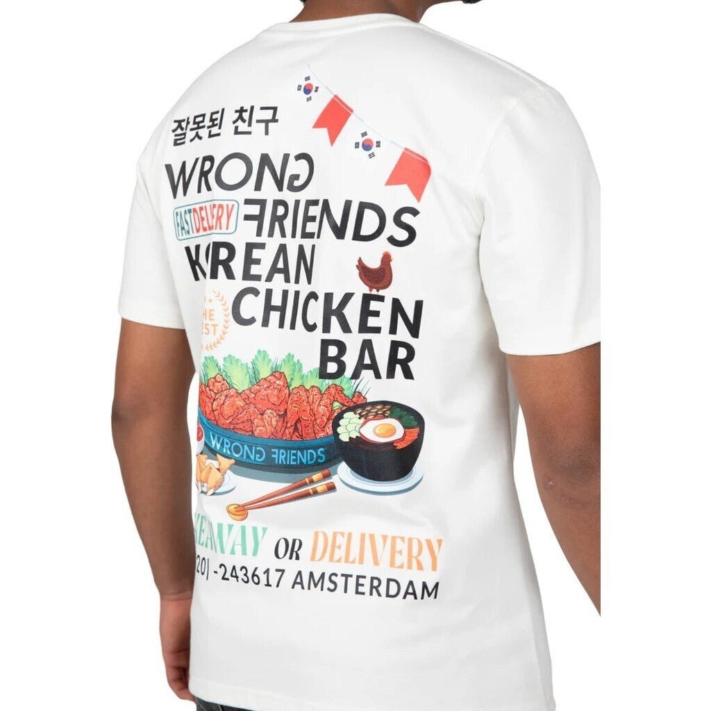 SEOUL T - SHIRT - COCONUT WHITE - WRONG FRIENDS