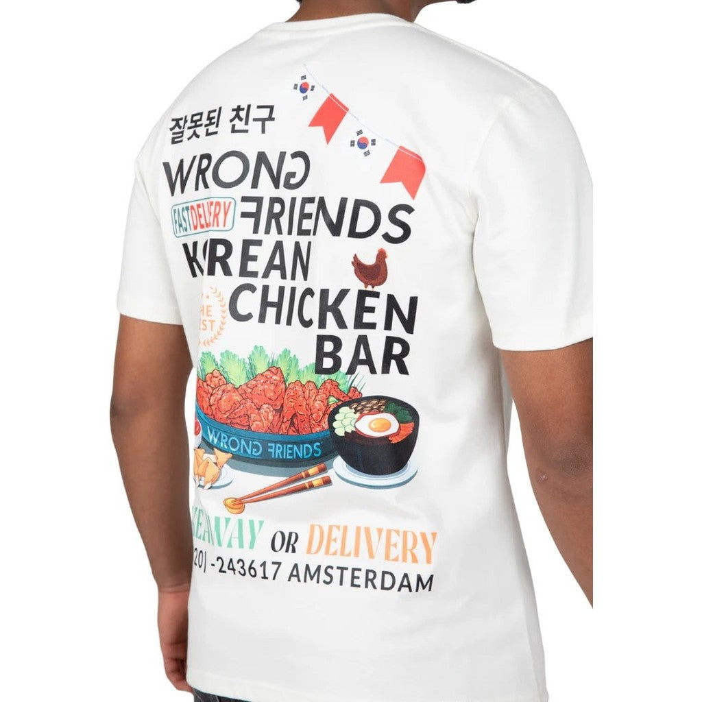 WRONG FRIENDS SEOUL T-SHIRT T-SHIRTS COCONUT WHITE