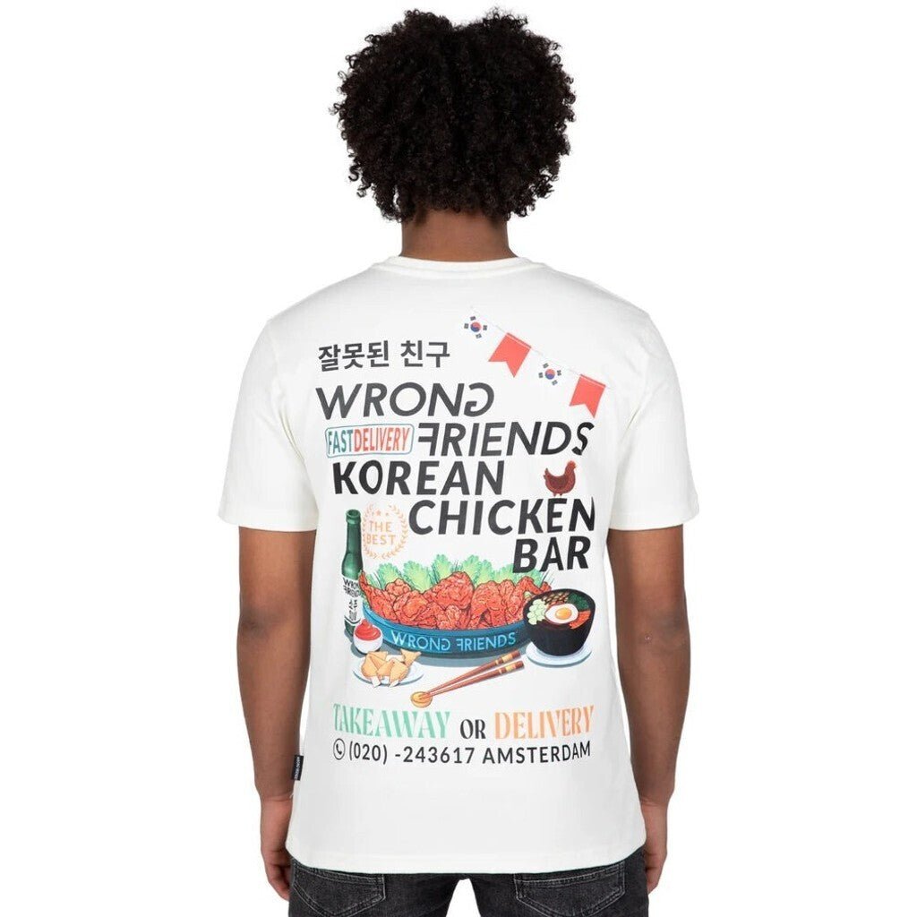 SEOUL T - SHIRT - COCONUT WHITE - WRONG FRIENDS