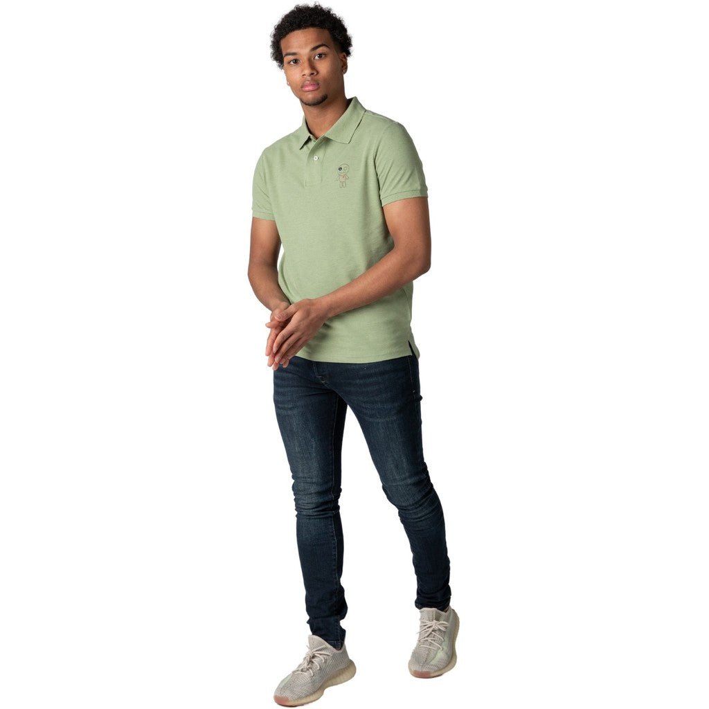 SICILIA POLO T - SHIRT - GREEN - WRONG FRIENDS