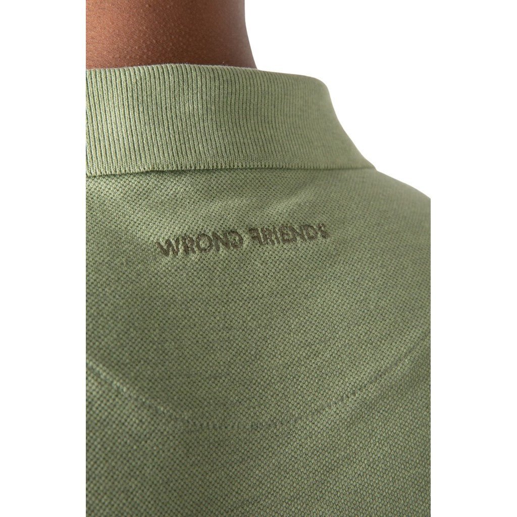 SICILIA POLO T - SHIRT - GREEN - WRONG FRIENDS