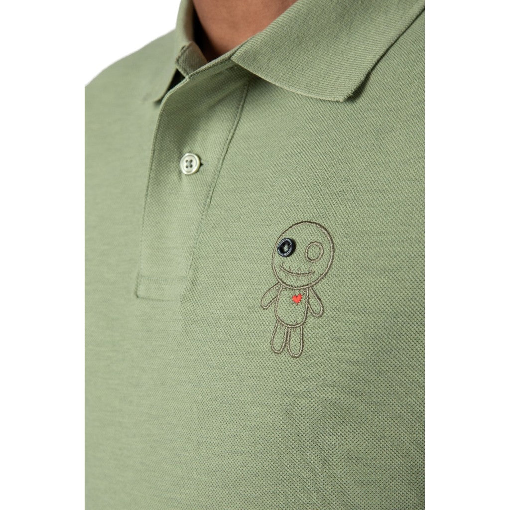 SICILIA POLO T - SHIRT - GREEN - WRONG FRIENDS