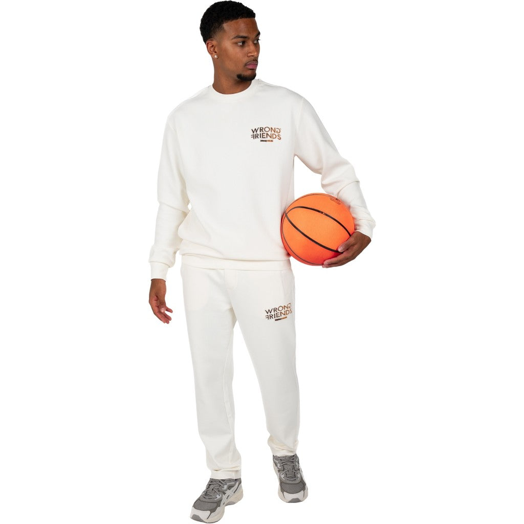 WRONG FRIENDS SIMI VALLEY JOGGER JOGGERS BEIGE/BROWN