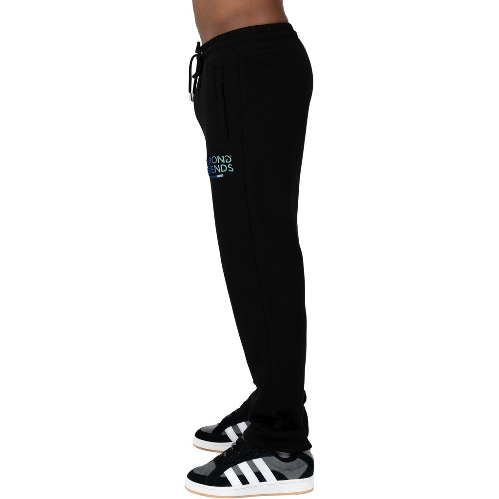 WRONG FRIENDS SIMI VALLEY JOGGER JOGGERS BLACK/BLUE