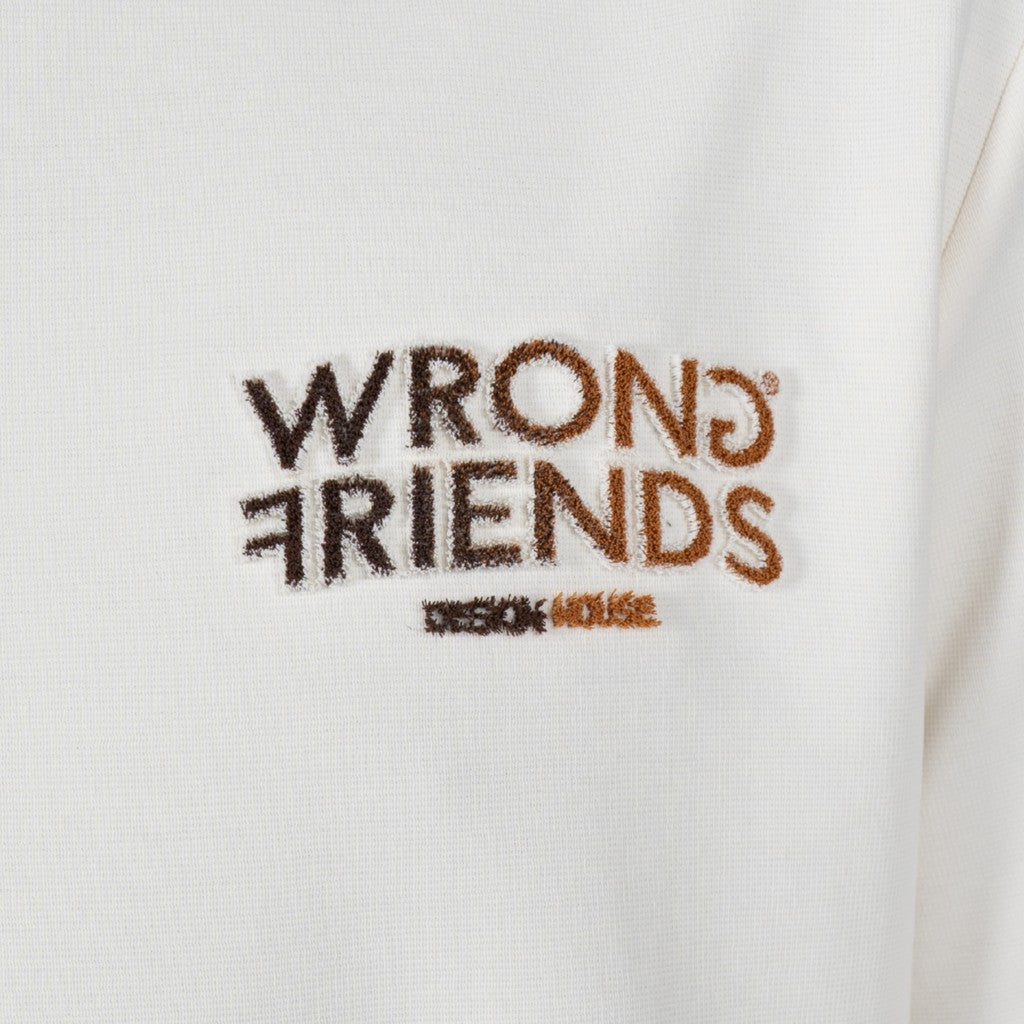 WRONG FRIENDS SIMI VALLEY SWEATER SWEATERS BEIGE/BROWN