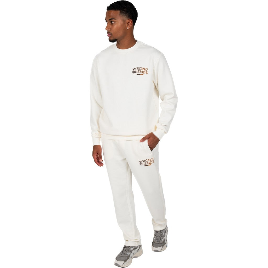 WRONG FRIENDS SIMI VALLEY SWEATER SWEATERS BEIGE/BROWN