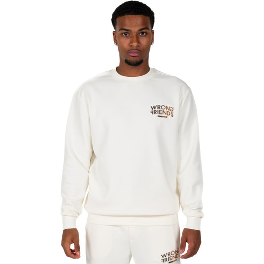 WRONG FRIENDS SIMI VALLEY SWEATER SWEATERS BEIGE/BROWN