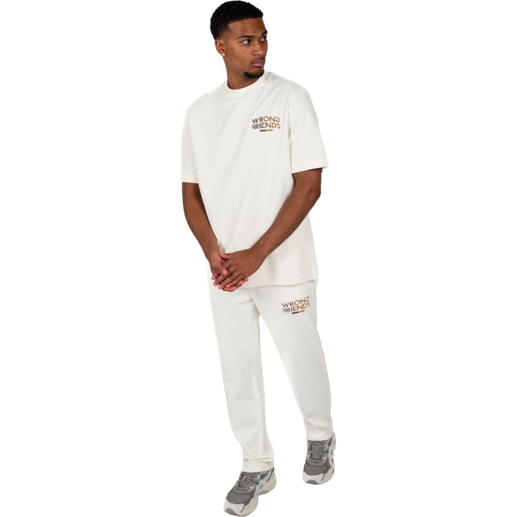 WRONG FRIENDS SIMI VALLEY T-SHIRT T-SHIRTS BEIGE/BROWN