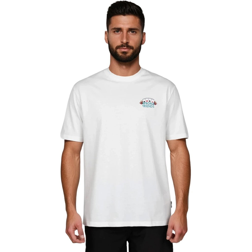 WRONG FRIENDS SLOAN T-SHIRT T-SHIRTS COCONUT WHITE