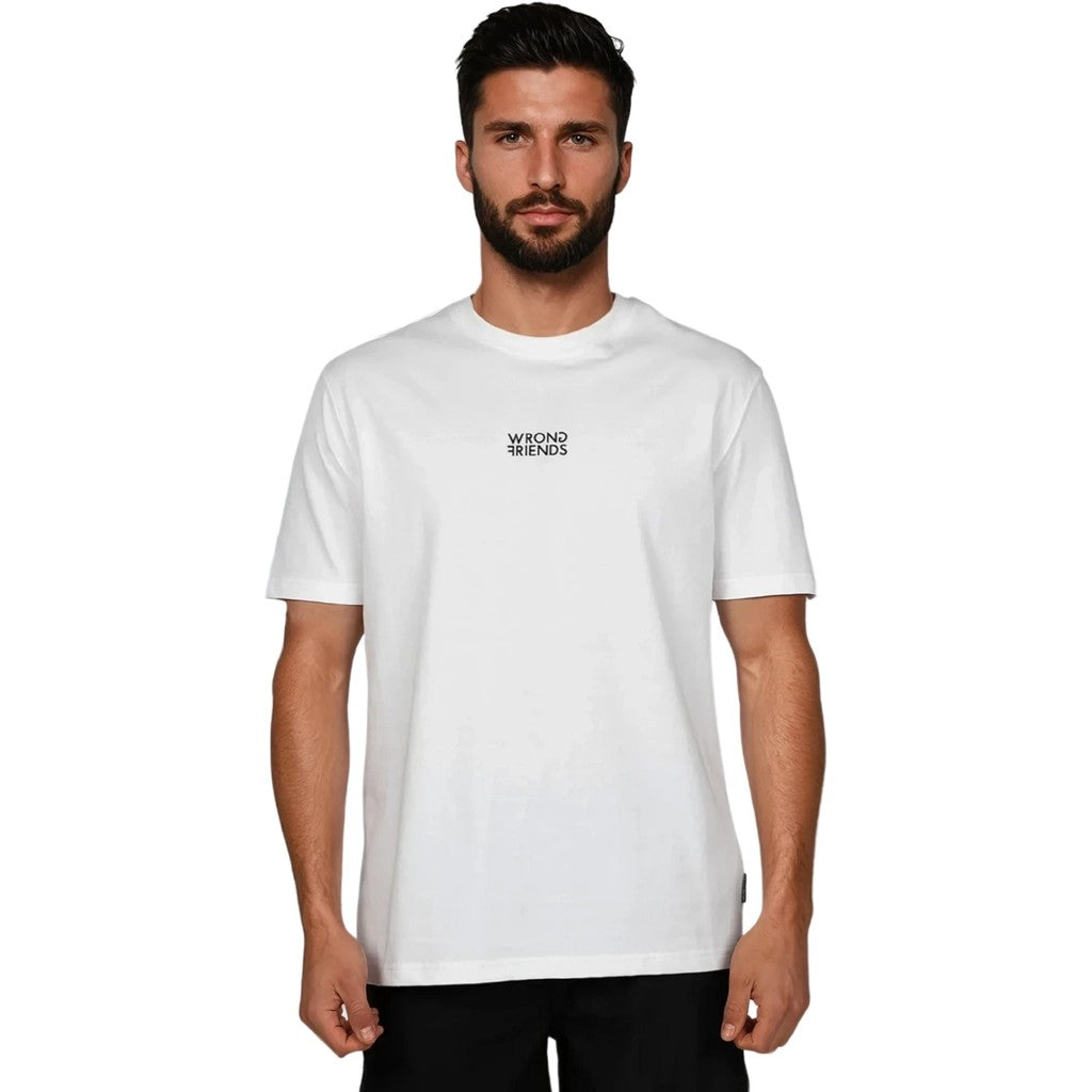 WRONG FRIENDS SPRING VALLEY T-SHIRT T-SHIRTS COCONUT WHITE