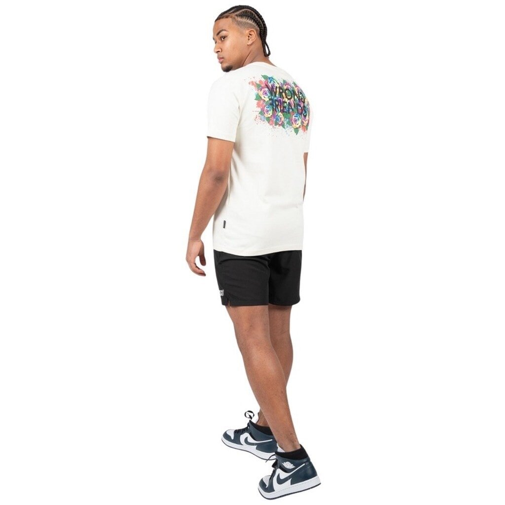 TAMBA ROSES T - SHIRT - COCONUT WHITE - WRONG FRIENDS