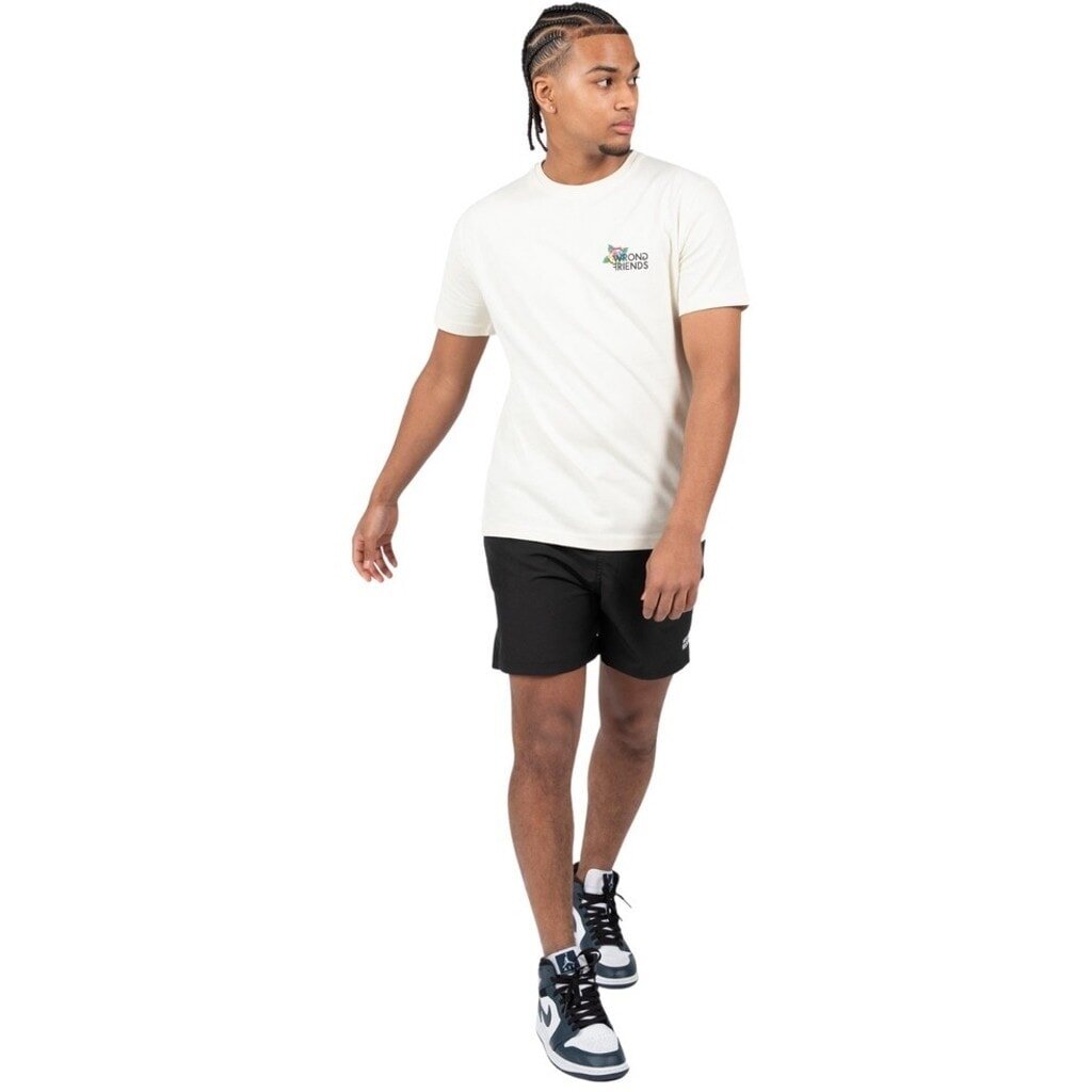 TAMBA ROSES T - SHIRT - COCONUT WHITE - WRONG FRIENDS