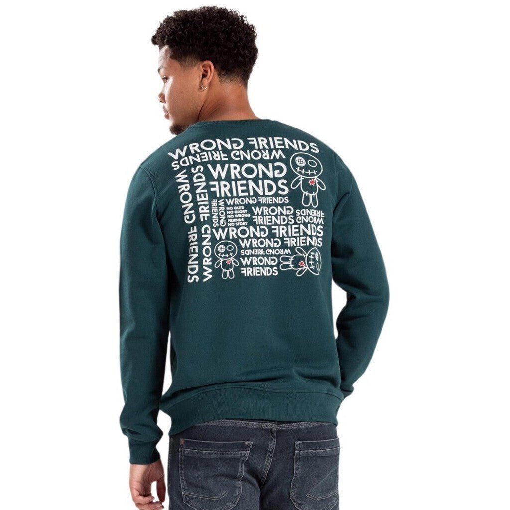 TAOS SWEATER - TEAL - WRONG FRIENDS