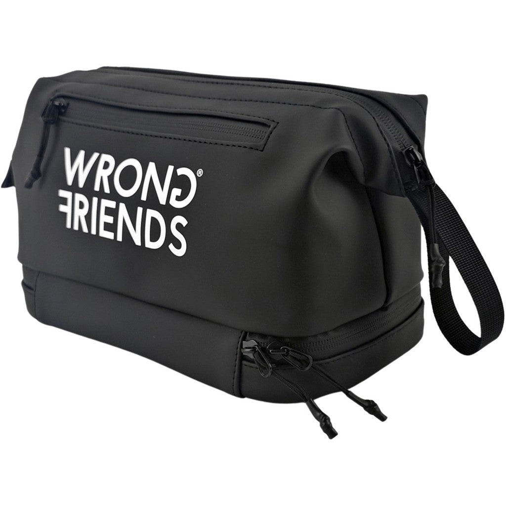 WRONG FRIENDS TOILETRY BAG ACCESSORIES BLACK