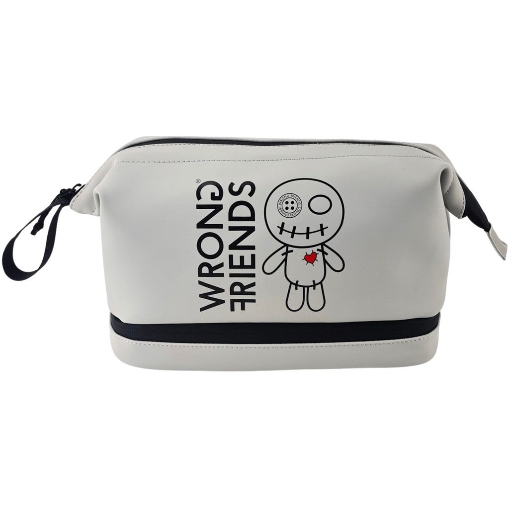 WRONG FRIENDS TOILETRY BAG ACCESSORIES GREY