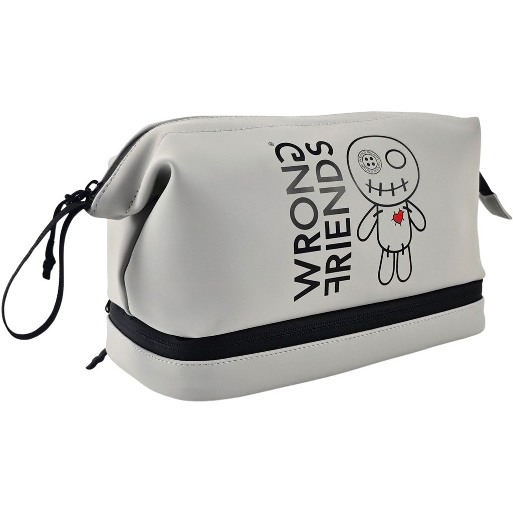 WRONG FRIENDS TOILETRY BAG ACCESSORIES GREY