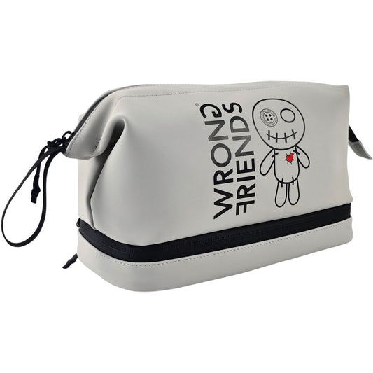 WRONG FRIENDS TOILETRY BAG ACCESSORIES GREY