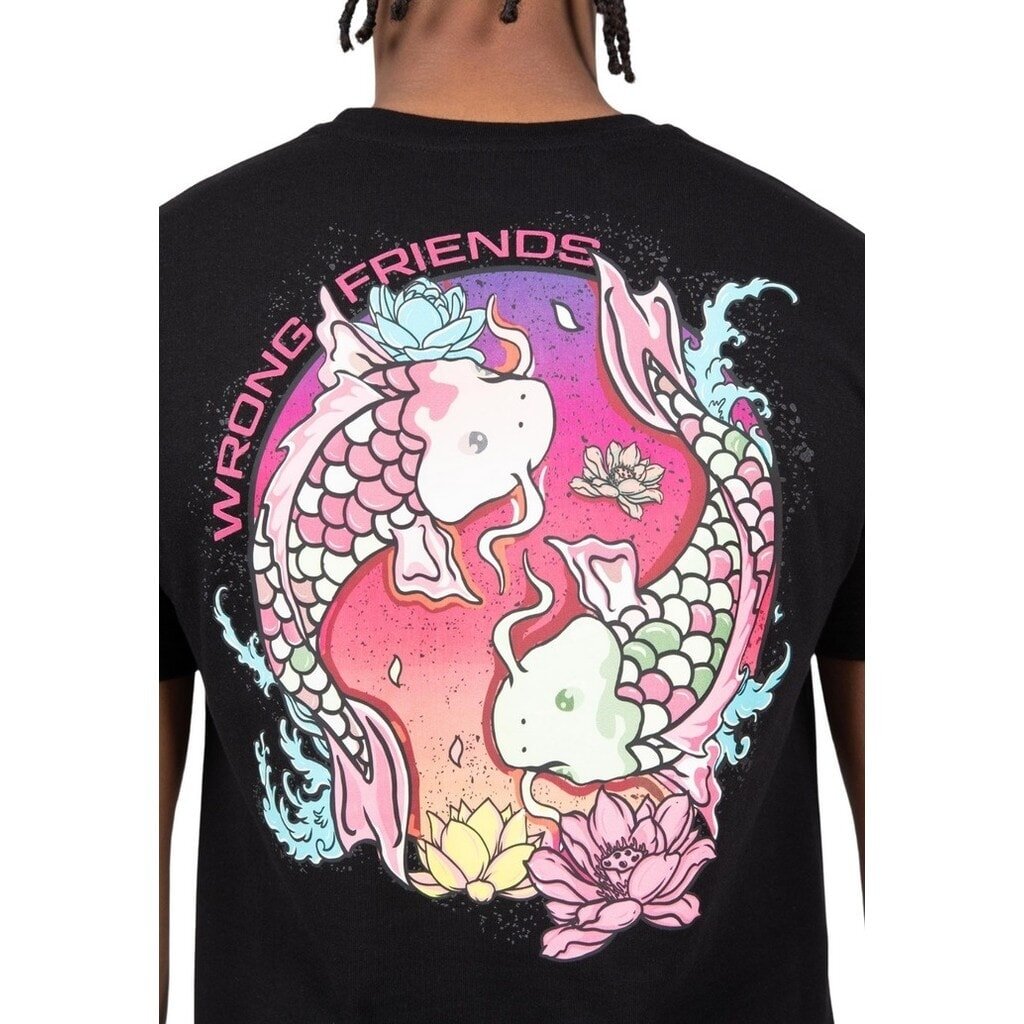 TOKYO T - SHIRT - BLACK - WRONG FRIENDS