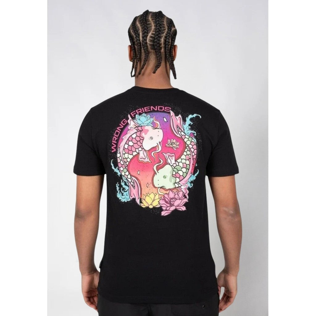 WRONG FRIENDS TOKYO T-SHIRT T-SHIRTS BLACK