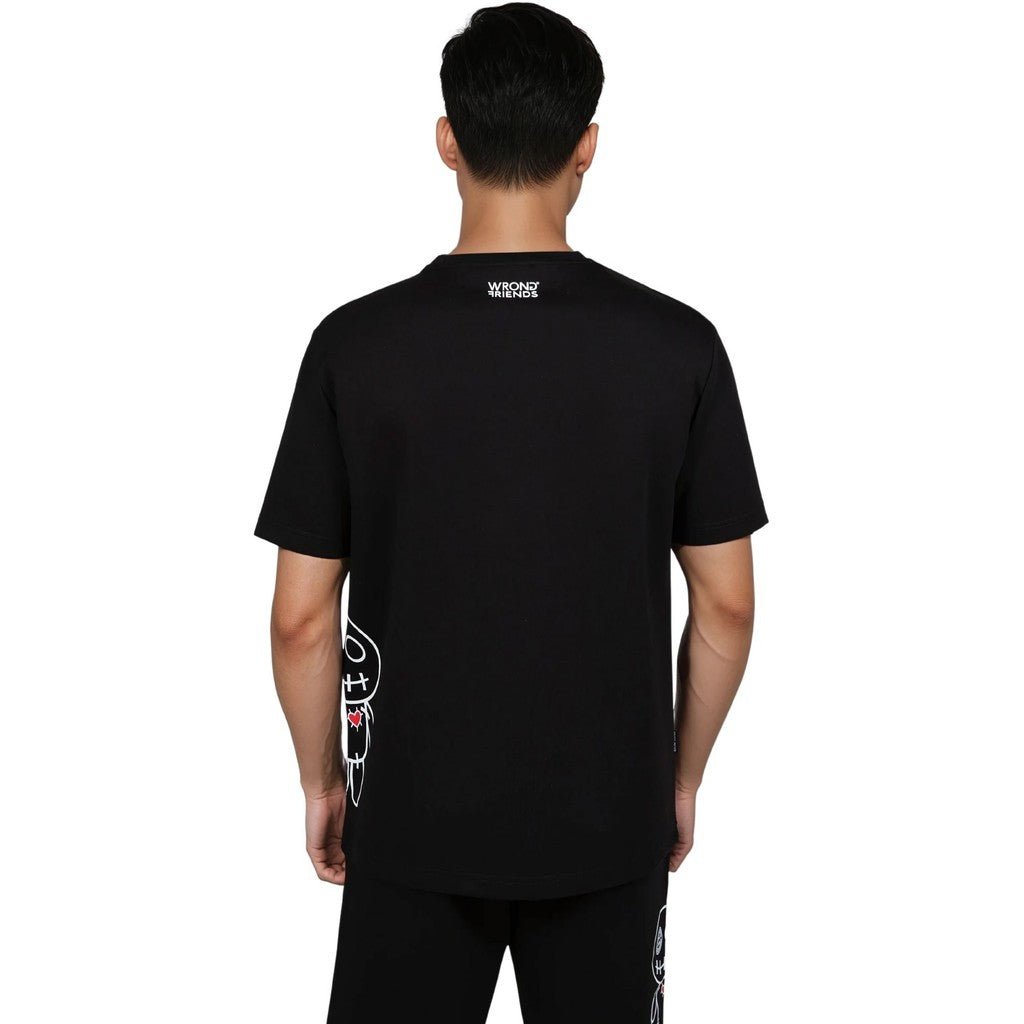 TORNOS T - SHIRT - BLACK - WRONG FRIENDS