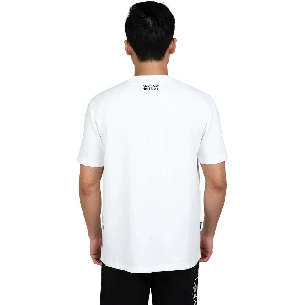 WRONG FRIENDS TORNOS T-SHIRT T-SHIRTS COCONUT WHITE