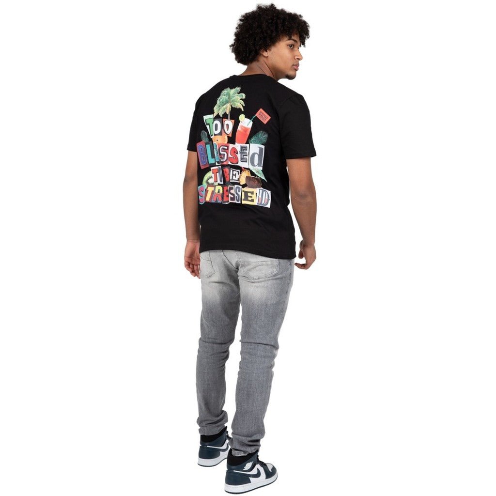 TULUM T - SHIRT - BLACK - WRONG FRIENDS