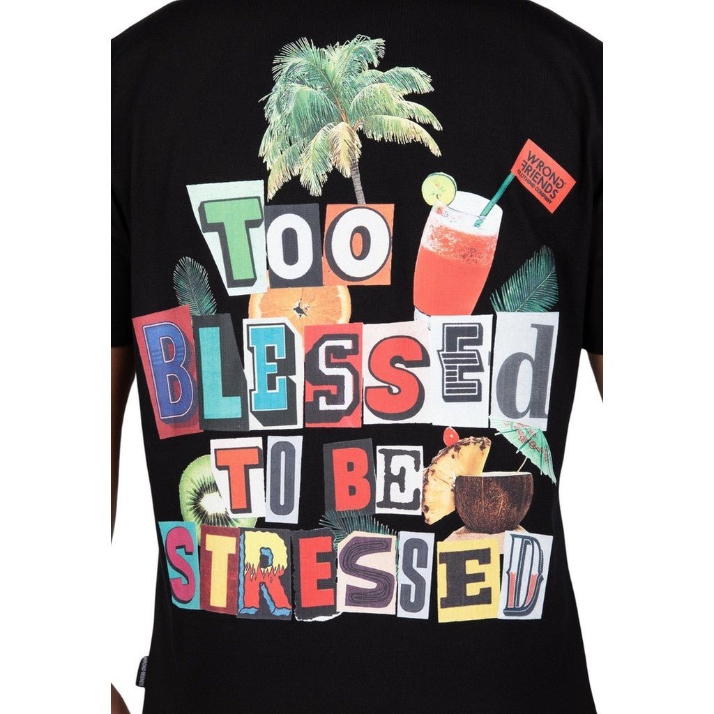 TULUM T - SHIRT - BLACK - WRONG FRIENDS