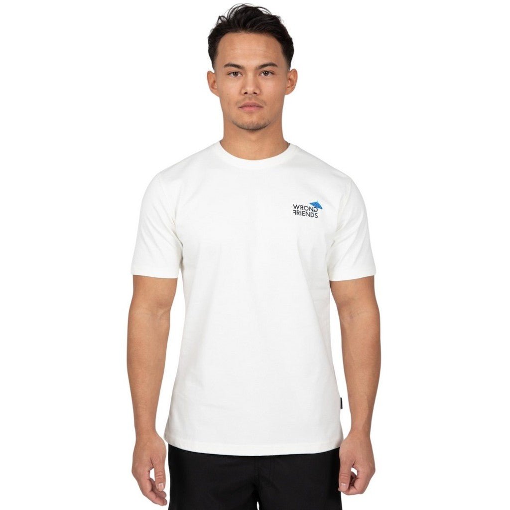 TULUM T - SHIRT - COCONUT WHITE - WRONG FRIENDS