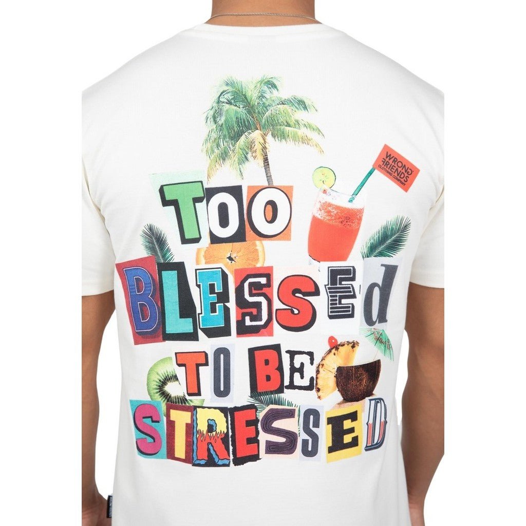 TULUM T - SHIRT - COCONUT WHITE - WRONG FRIENDS