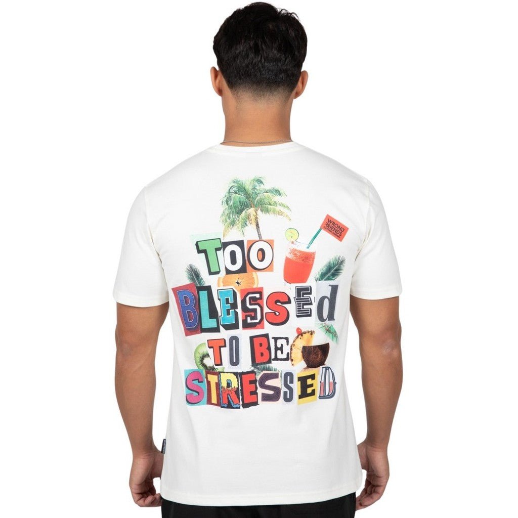 TULUM T - SHIRT - COCONUT WHITE - WRONG FRIENDS