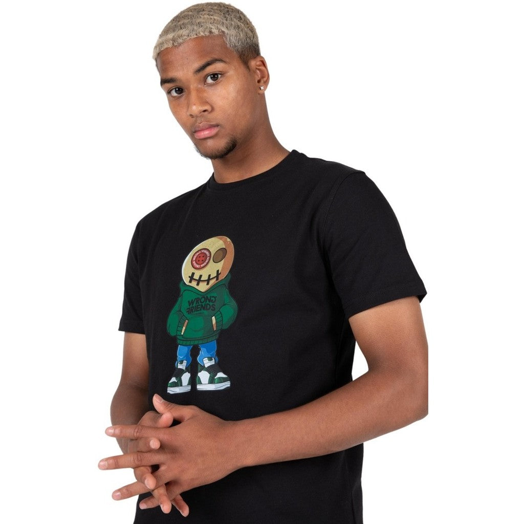 WRONG FRIENDS VALENCIA VOODOO T-SHIRT T-SHIRTS BLACK/GREEN