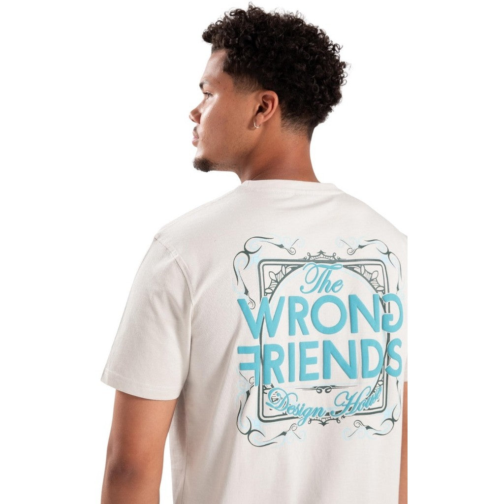 WRONG FRIENDS VARNA T-SHIRT T-SHIRTS LIGHT GREY