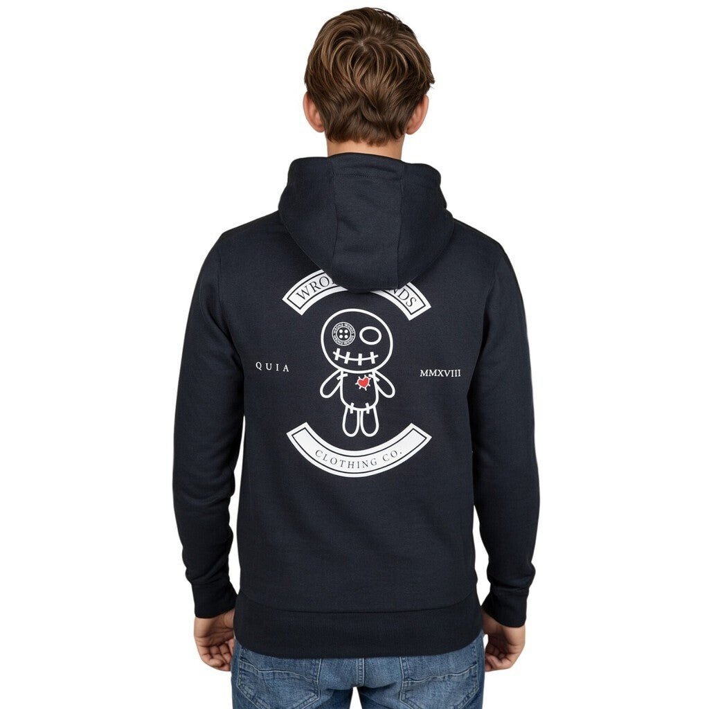 VERONA HOODIE - ANTHRACITE - WRONG FRIENDS