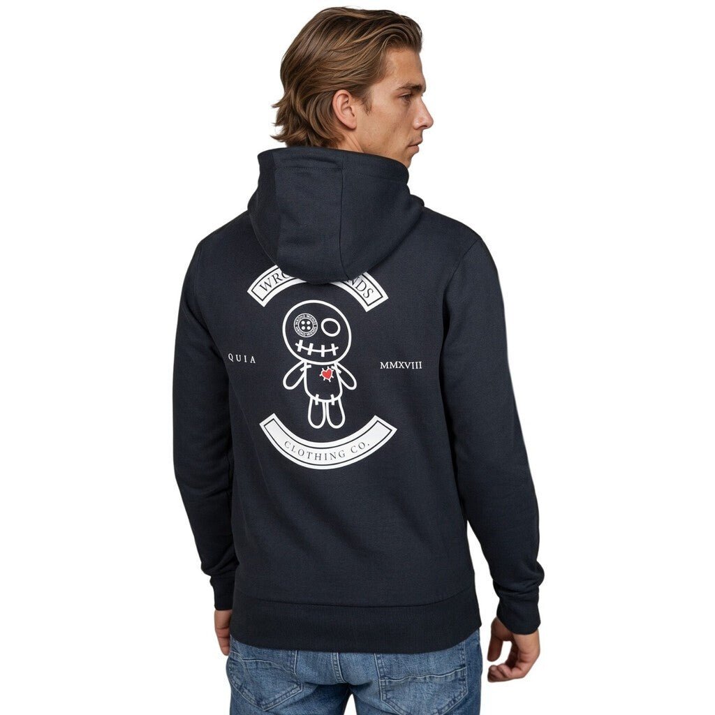 VERONA HOODIE - ANTHRACITE - WRONG FRIENDS