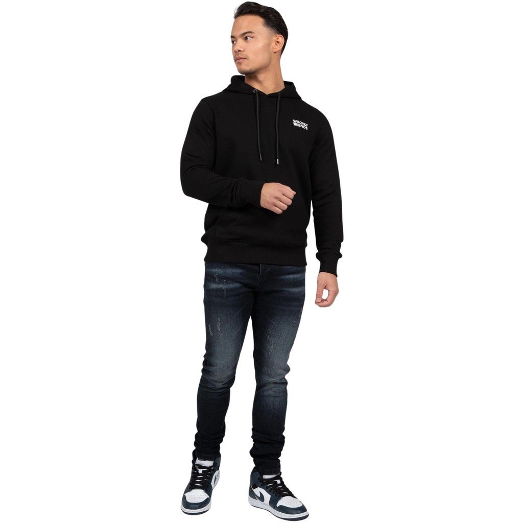 VERONA HOODIE - BLACK - WRONG FRIENDS