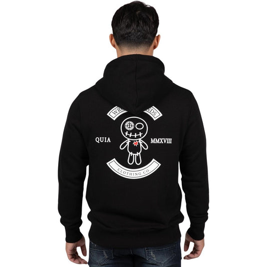 VERONA HOODIE - BLACK - WRONG FRIENDS