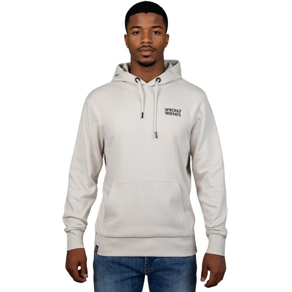 VERONA HOODIE - LIGHT GREY - WRONG FRIENDS