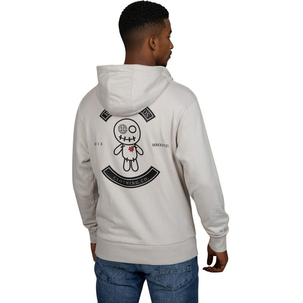 VERONA HOODIE - LIGHT GREY - WRONG FRIENDS