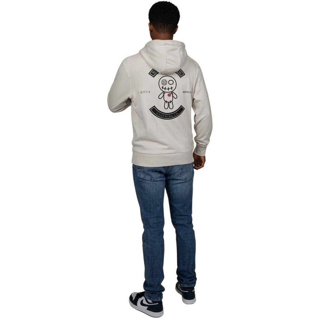 VERONA HOODIE - LIGHT GREY - WRONG FRIENDS