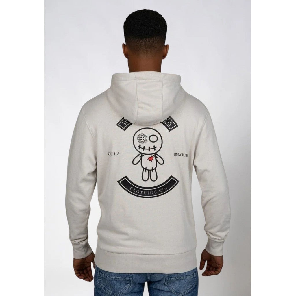 WRONG FRIENDS VERONA HOODIE HOODIES LIGHT GREY