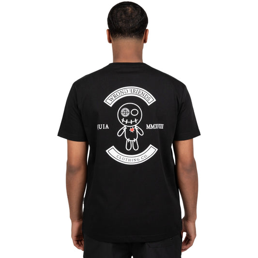 WRONG FRIENDS VERONA T-SHIRT T-SHIRTS BLACK